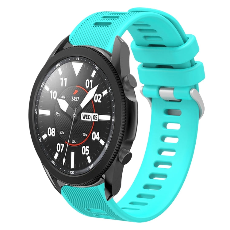 20mm Twill Solid Color Silicone Watch Band, For Samsung Galaxy Watch5 Pro  45mm, For Samsung Galaxy Watch4 40mm