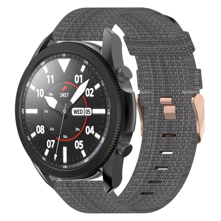 20mm Nylon Woven Watch Band, For Samsung Galaxy Watch5 40mm, For Samsung Galaxy Watch5 44mm, For Samsung Galaxy Watch5 Pro 45mm