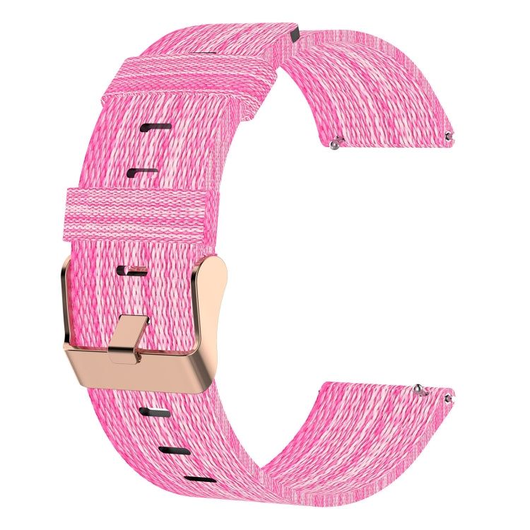 20mm Nylon Woven Watch Band, For Samsung Galaxy Watch4 Classic 42mm, For Samsung Galaxy Watch Active 2
