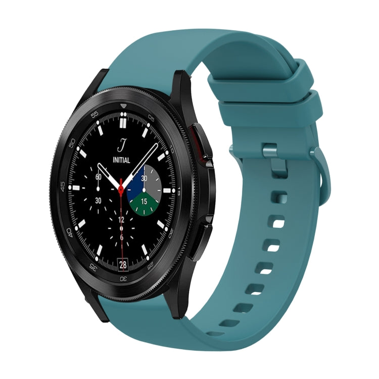 20mm Solid Color Soft Silicone Watch Band, For Samsung  Galaxy Watch 4 Classic 46mm, For Samsung Galaxy Watch3 41mm