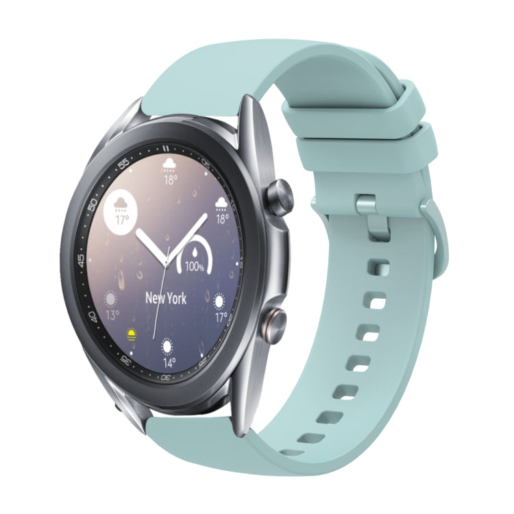20mm Solid Color Soft Silicone Watch Band, For Samsung  Galaxy Watch 4 Classic 46mm, For Samsung Galaxy Watch3 41mm