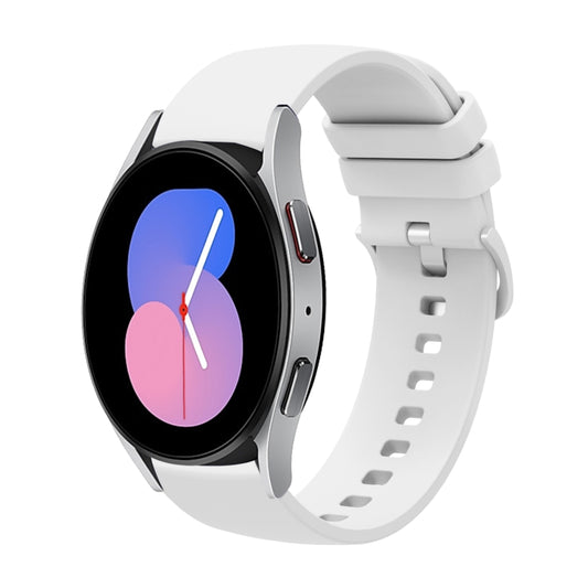 20mm Solid Color Soft Silicone Watch Band, For Samsung Galaxy Watch 42mm, For Samsung Gear Sport