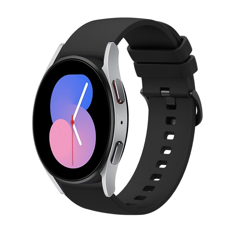 20mm Solid Color Soft Silicone Watch Band, For Samsung Galaxy Watch 42mm, For Samsung Gear Sport