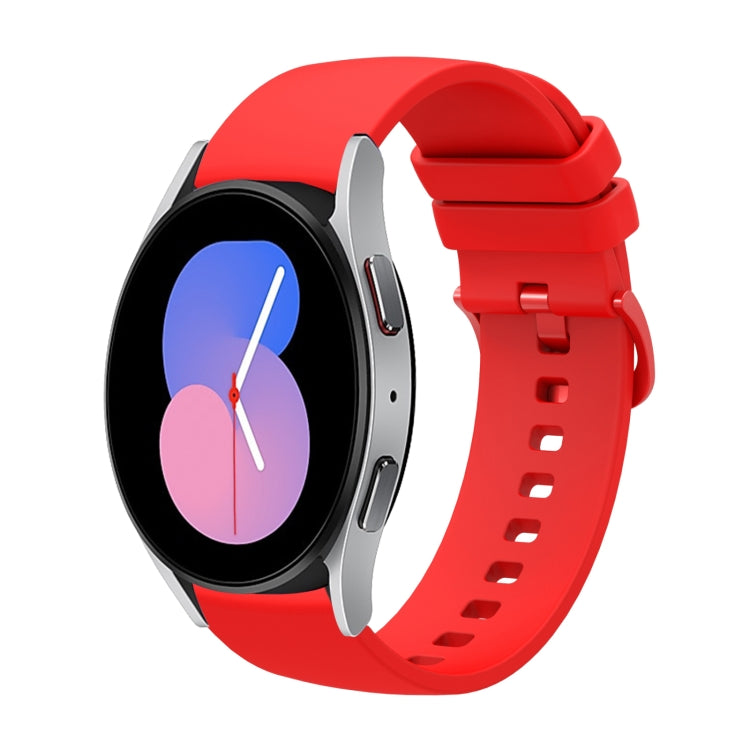 20mm Solid Color Soft Silicone Watch Band, For Samsung Galaxy Watch 42mm, For Samsung Gear Sport