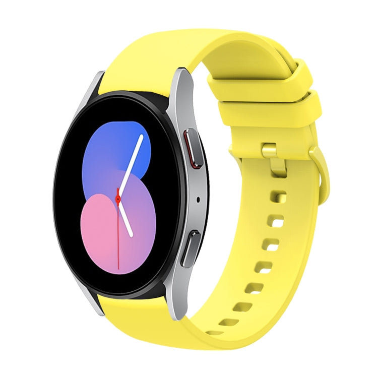 20mm Solid Color Soft Silicone Watch Band, For Samsung Galaxy Watch 42mm, For Samsung Gear Sport