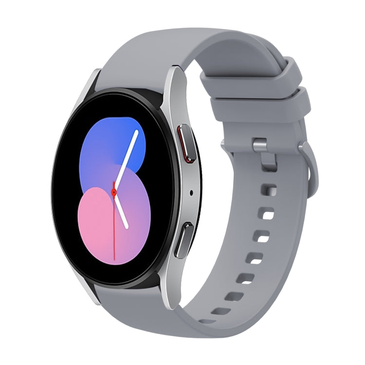20mm Solid Color Soft Silicone Watch Band, For Samsung Galaxy Watch 42mm, For Samsung Gear Sport