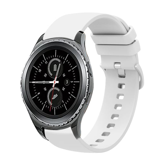 20mm Solid Color Soft Silicone Watch Band, For Samsung Gear S2 Classic, For Samsung Galaxy Watch Active 2 40mm