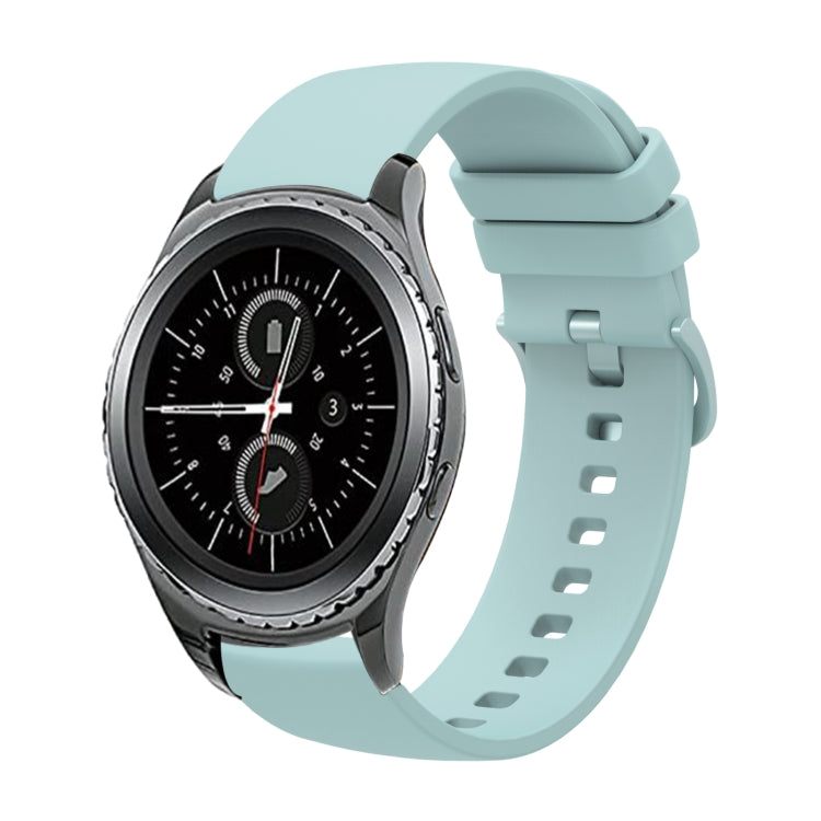 20mm Solid Color Soft Silicone Watch Band, For Samsung Gear S2 Classic, For Samsung Galaxy Watch Active 2 40mm