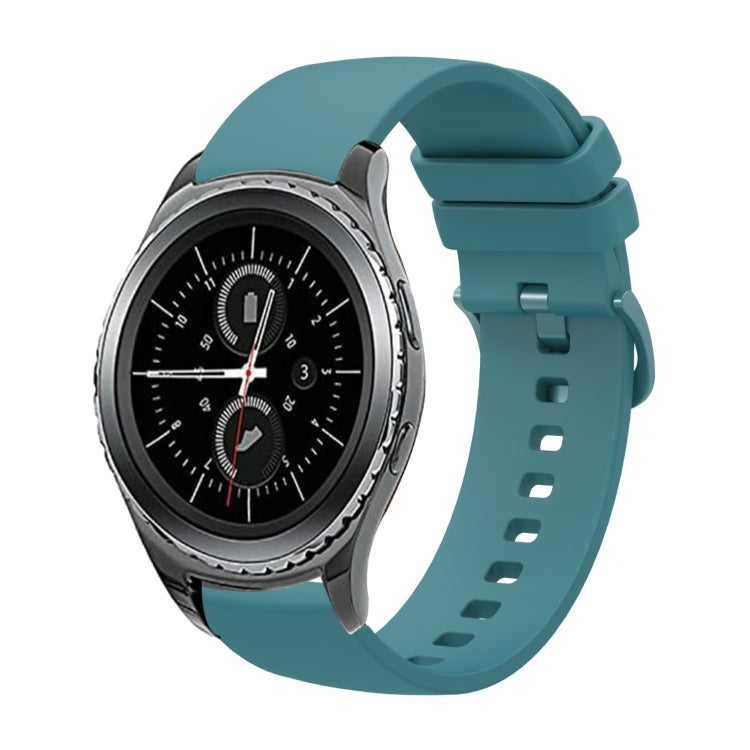 20mm Solid Color Soft Silicone Watch Band, For Samsung Gear S2 Classic, For Samsung Galaxy Watch Active 2 40mm
