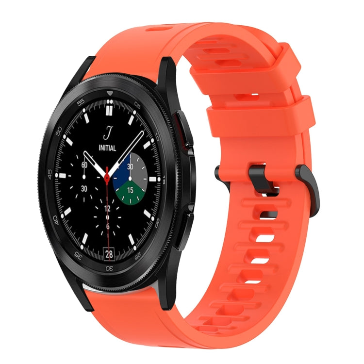 20mm Solid Color Soft Silicone Watch Band, For Samsung Galaxy Watch 4 40mm, For Samsung  Galaxy Watch 4 Classic 42mm