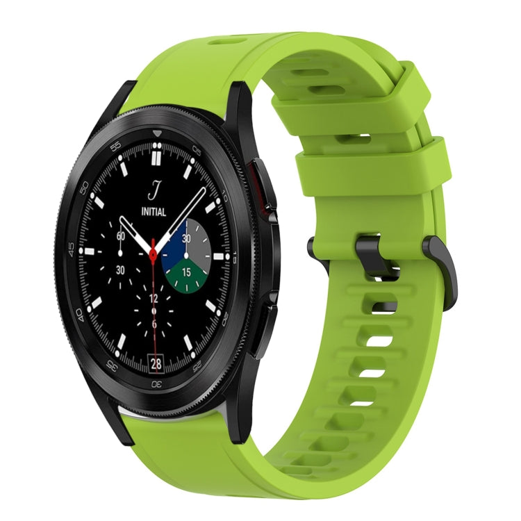 20mm Solid Color Soft Silicone Watch Band, For Samsung Galaxy Watch 4 40mm, For Samsung  Galaxy Watch 4 Classic 42mm