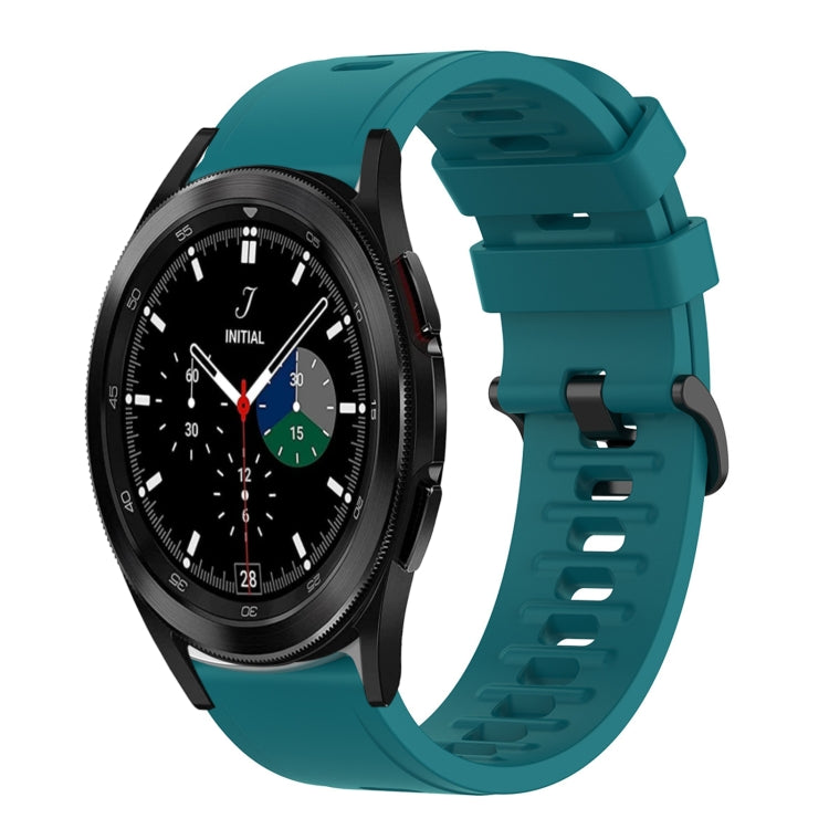20mm Solid Color Soft Silicone Watch Band, For Samsung Galaxy Watch 4 40mm, For Samsung  Galaxy Watch 4 Classic 42mm
