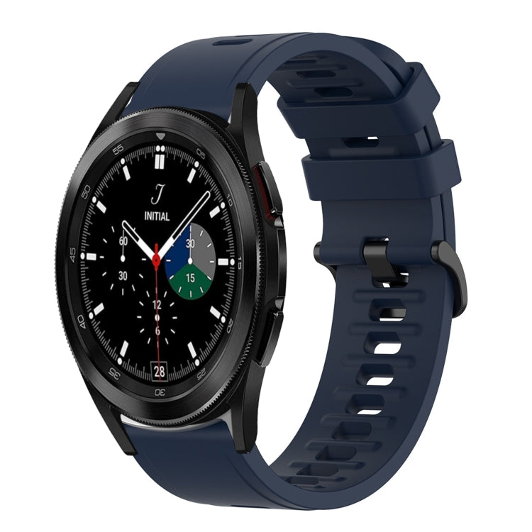 20mm Solid Color Soft Silicone Watch Band, For Samsung  Galaxy Watch 4 Classic 46mm, For Samsung Galaxy Watch Active 2 40mm