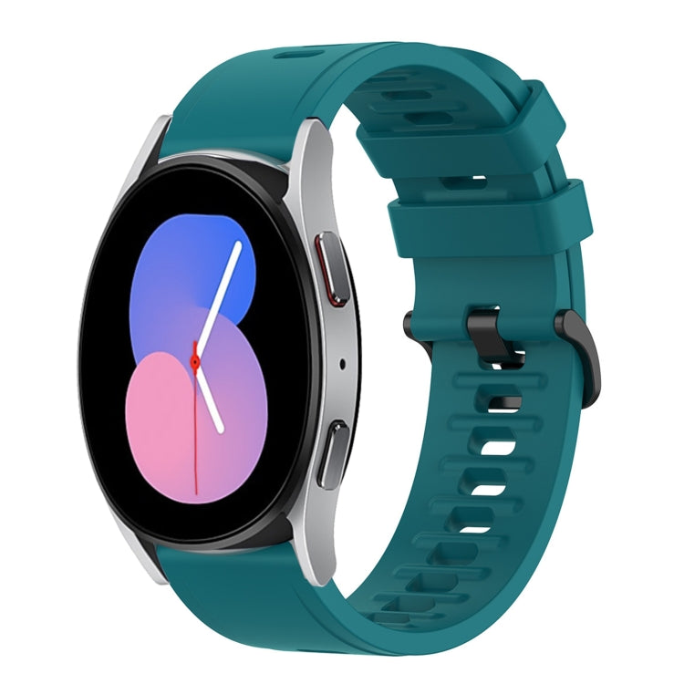 22mm Solid Color Soft Silicone Watch Band, For Samsung Galaxy Watch3 45mm, For Samsung Galaxy Watch 46mm