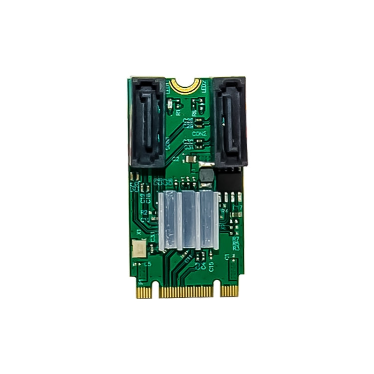 ST551 6Gbps PCIe B+M key to 2 Port SATA 3.0 Card M.2 to dual SATA  Adapter, ST551