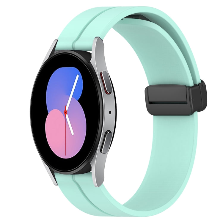 22mm Solid Color Magnetic Clasp Silicone Watch Band, For Samsung Galaxy Watch3 45mm, For Samsung Galaxy Watch 46mm