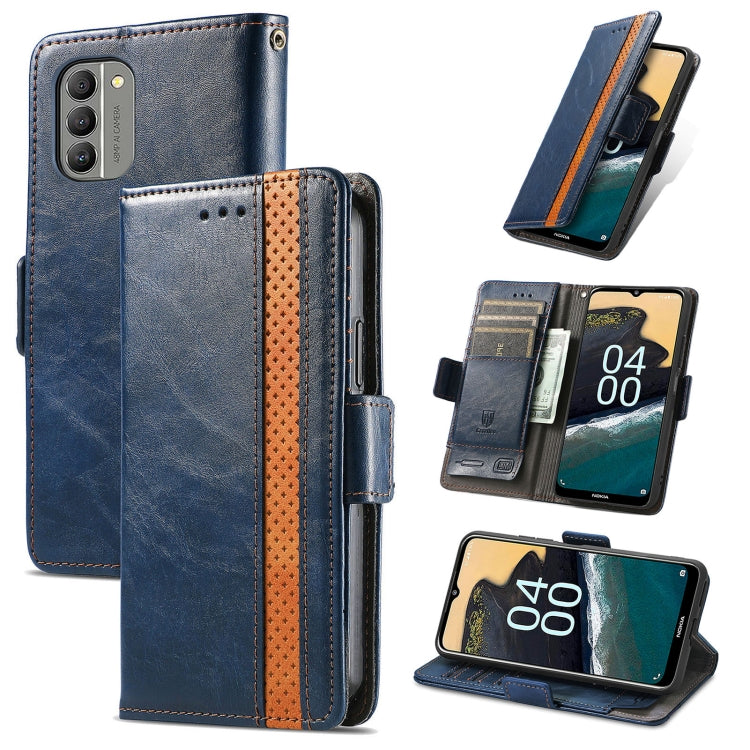 CaseNeoSplicing Dual Magnetic Buckle Leather Phone Case, For Huawei Nova 10 Pro, For Huawei  Nova 10, For Nokia G400, For Sony Xperia 5 IV, For Xiaomi Redmi Note 11T