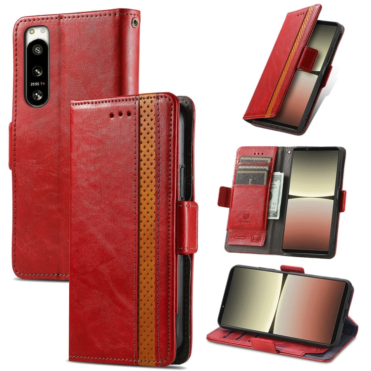 CaseNeoSplicing Dual Magnetic Buckle Leather Phone Case, For Huawei Nova 10 Pro, For Huawei  Nova 10, For Nokia G400, For Sony Xperia 5 IV, For Xiaomi Redmi Note 11T