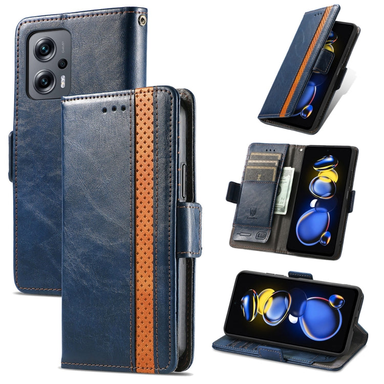 CaseNeoSplicing Dual Magnetic Buckle Leather Phone Case, For Huawei Nova 10 Pro, For Huawei  Nova 10, For Nokia G400, For Sony Xperia 5 IV, For Xiaomi Redmi Note 11T