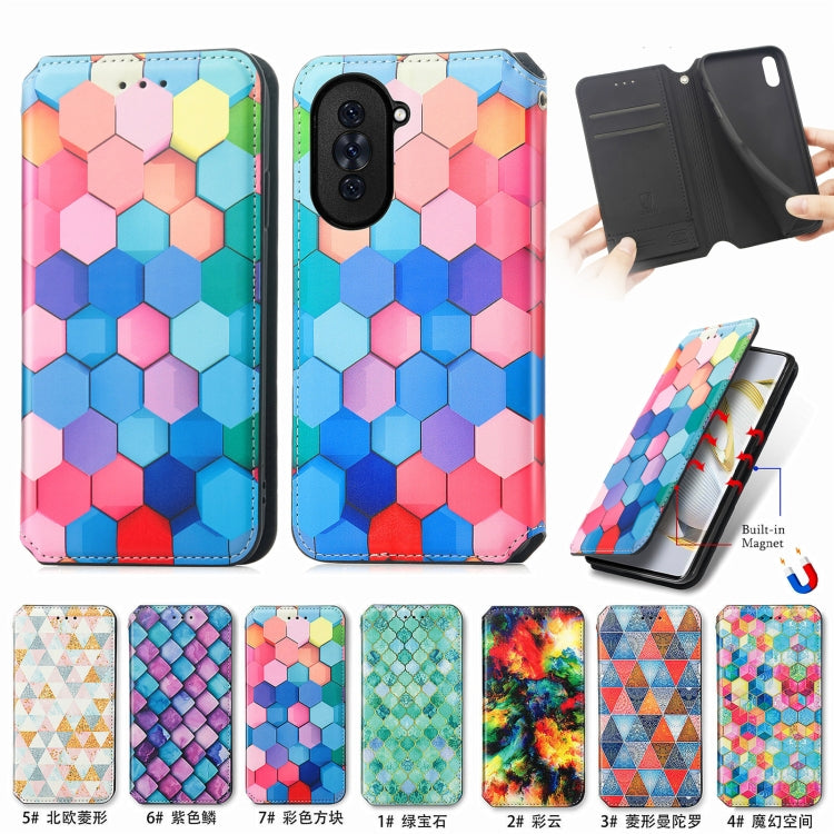 CaseNeo Colorful Magnetic Leather Phone Case, For Huawei Nova 10 Pro, For Huawei Nova 10, For Nokia G400, For Sony Xperia 5 Ⅳ