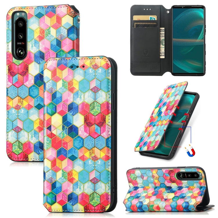 CaseNeo Colorful Magnetic Leather Phone Case, For Huawei Nova 10 Pro, For Huawei Nova 10, For Nokia G400, For Sony Xperia 5 Ⅳ