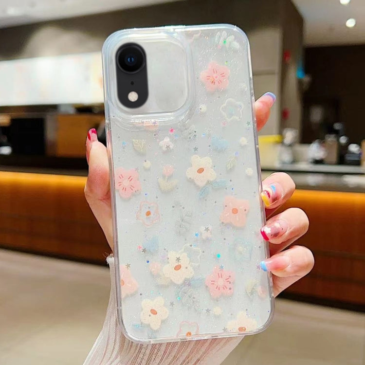 Fresh Small Floral Epoxy TPU Phone Case, For iPhone 12 mini, For iPhone 11 Pro Max, For iPhone 11, For iPhone 11 Pro, For iPhone XR