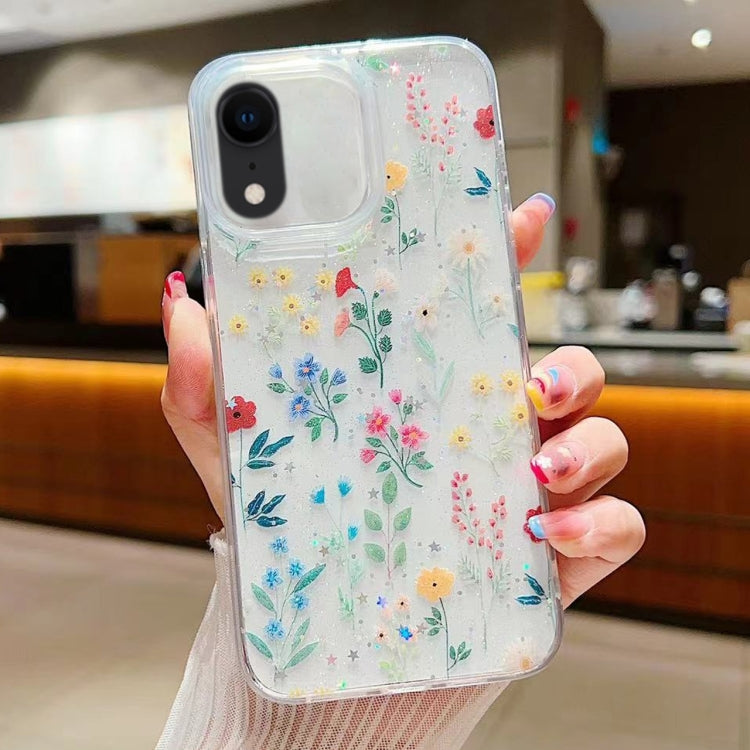 Fresh Small Floral Epoxy TPU Phone Case, For iPhone 12 mini, For iPhone 11 Pro Max, For iPhone 11, For iPhone 11 Pro, For iPhone XR