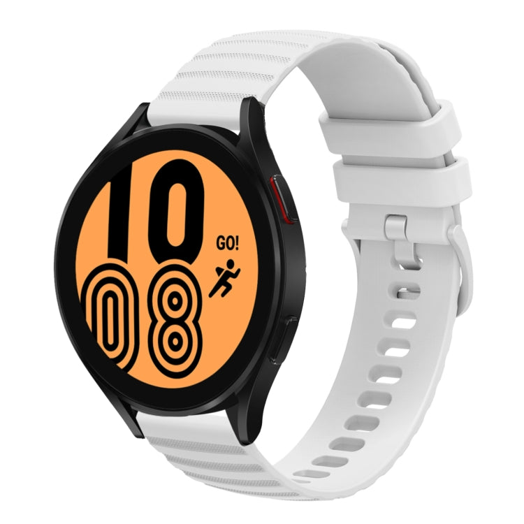 22mm Wavy Dot Pattern Solid Color Silicone Watch Band, For Samsung Galaxy Watch3 45mm, For Samsung Galaxy Watch 46mm