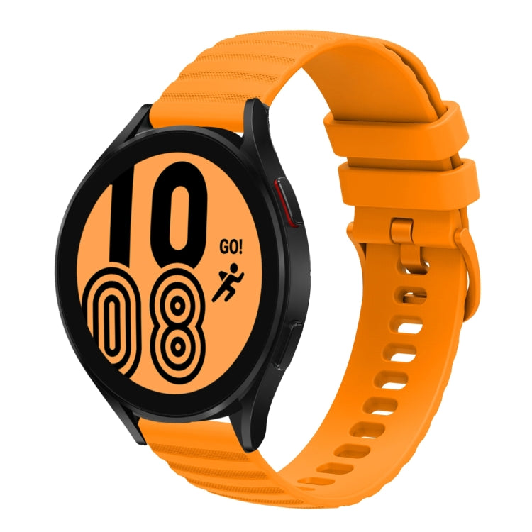 22mm Wavy Dot Pattern Solid Color Silicone Watch Band, For Samsung Galaxy Watch3 45mm, For Samsung Galaxy Watch 46mm