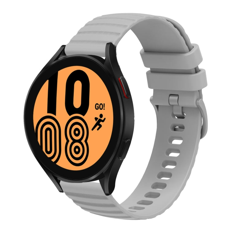 22mm Wavy Dot Pattern Solid Color Silicone Watch Band, For Samsung Galaxy Watch3 45mm, For Samsung Galaxy Watch 46mm