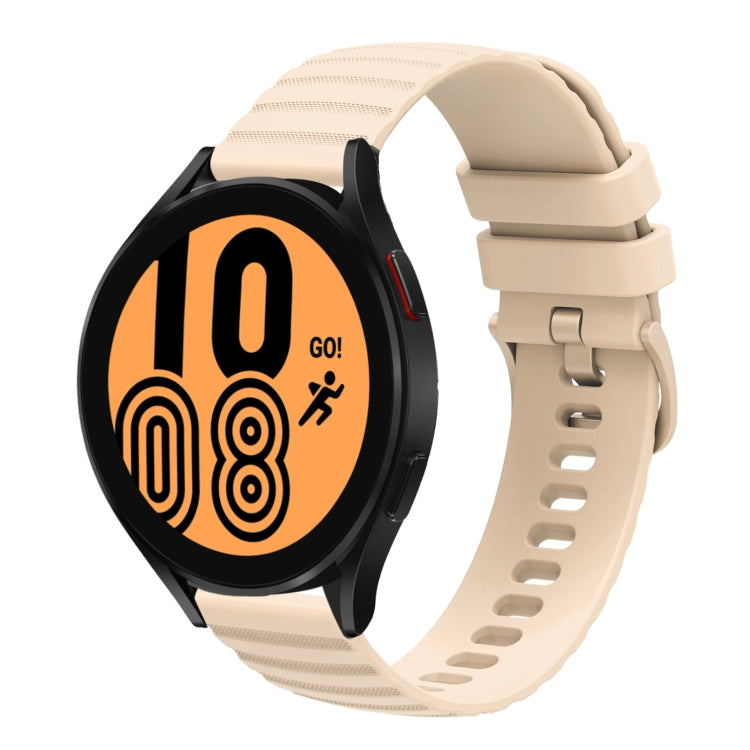 22mm Wavy Dot Pattern Solid Color Silicone Watch Band, For Samsung Galaxy Watch3 45mm, For Samsung Galaxy Watch 46mm