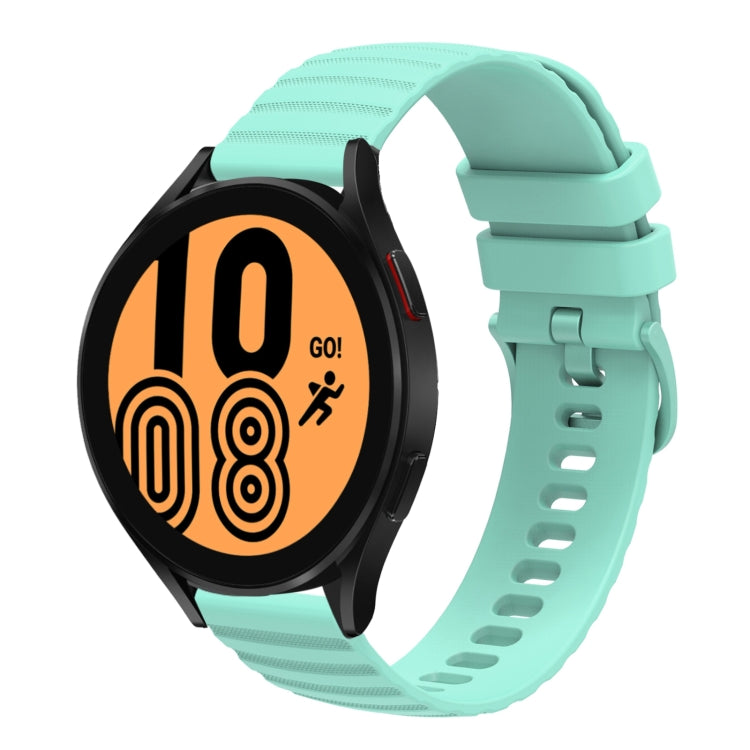 22mm Wavy Dot Pattern Solid Color Silicone Watch Band, For Samsung Galaxy Watch3 45mm, For Samsung Galaxy Watch 46mm