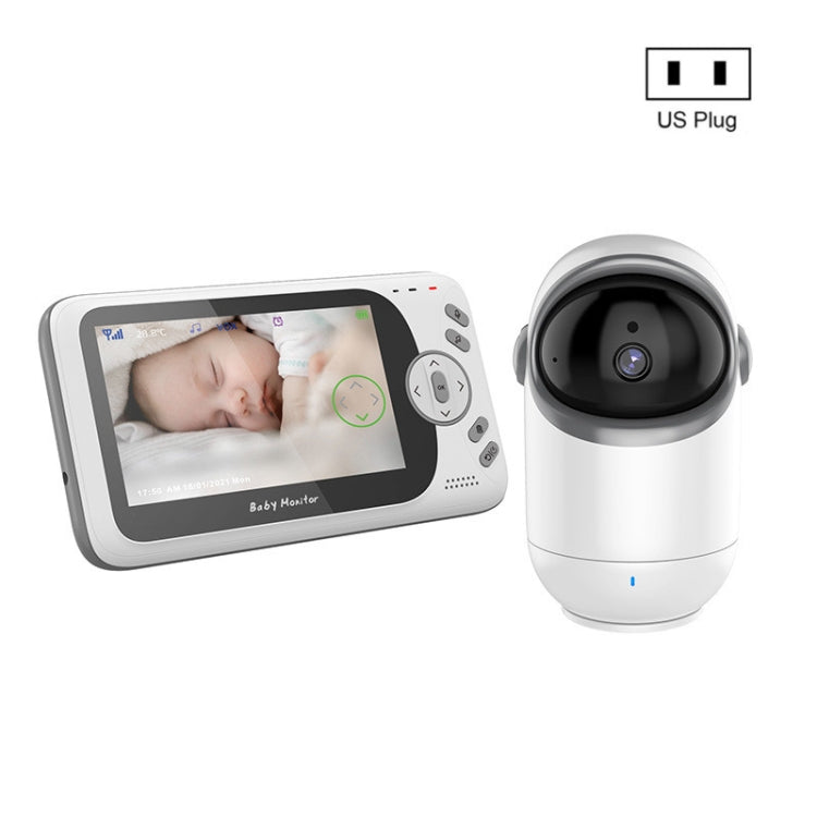 VB801 4.3 inch Night Vision Camera Baby Monitor, Wireless Intercom Audio Video Camera, Temperature Detection, VB801