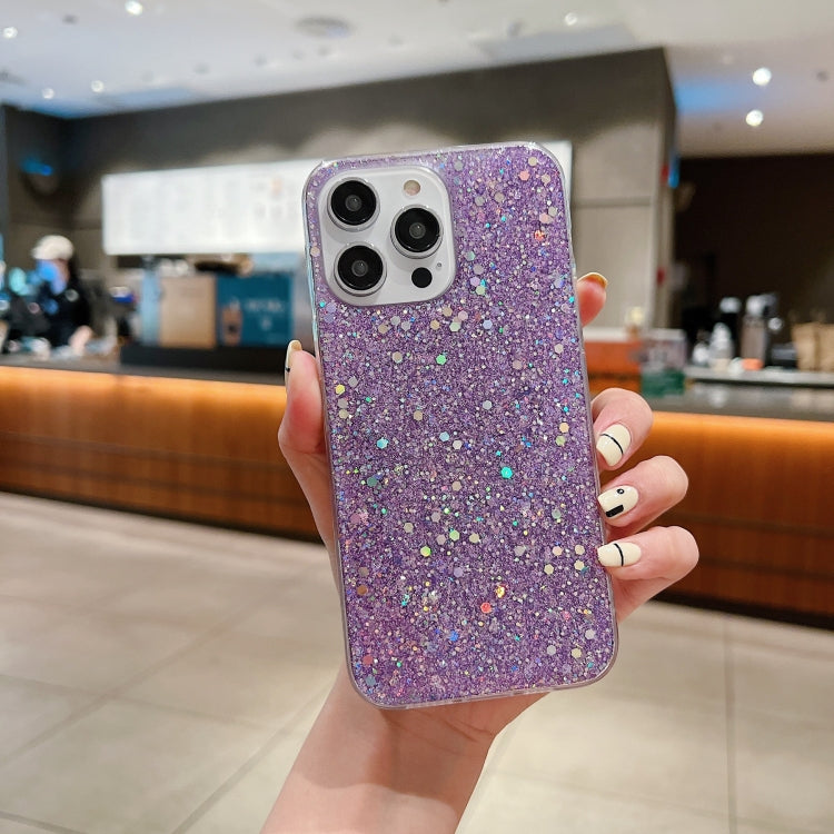 Glitter Sequins Epoxy TPU Phone Case