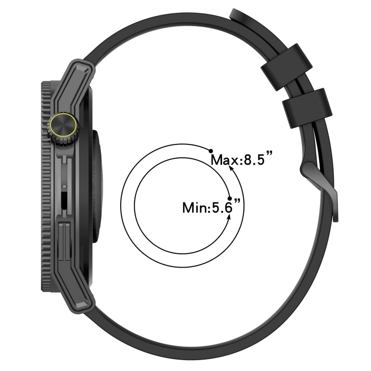 20mm Concave Striped Slicone Watch Band, For Samsung Galaxy Watch Active 2 40mm, For Samsung Galaxy Watch Active 2 44mm