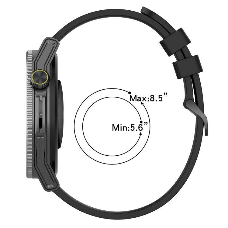 20mm Vertical Two-Color Silicone Watch Band, For Samsung Galaxy Watch Active2 40mm, For Samsung Galaxy Watch Active2 44mm