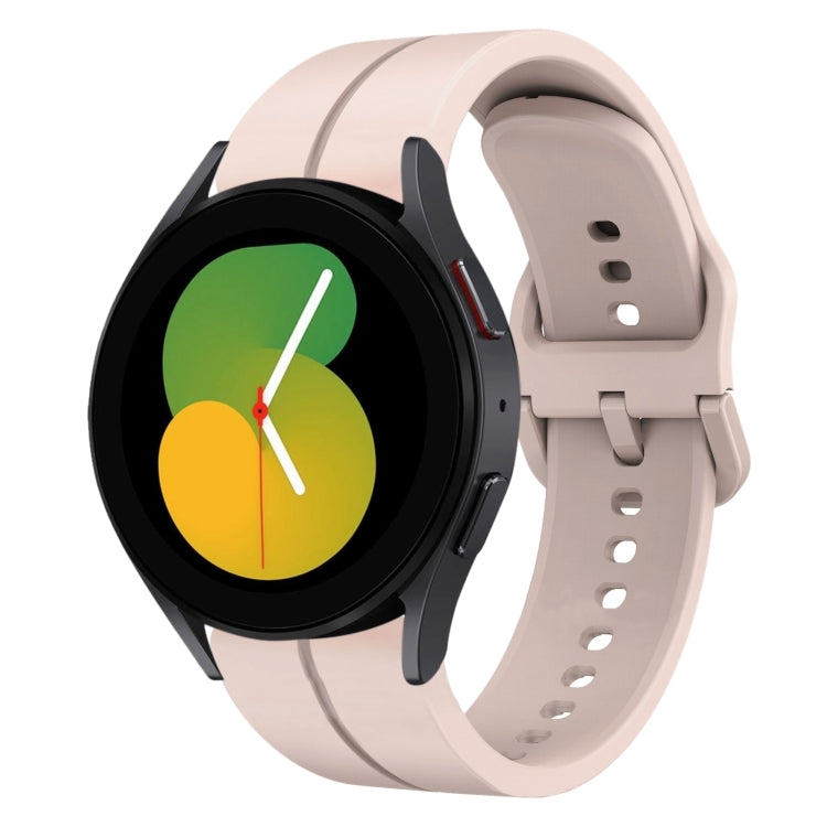 20mm Loop Silicone Watch Band, For Samsung Galaxy Watch5 40mm, For Samsung Galaxy Watch5 Pro 45mm