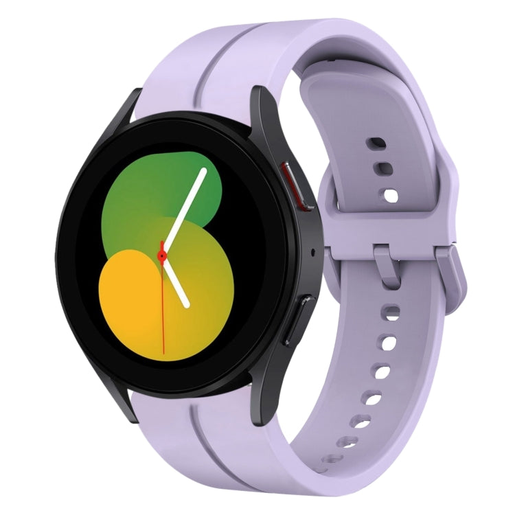 20mm Loop Silicone Watch Band, For Samsung Galaxy Watch5 40mm, For Samsung Galaxy Watch5 Pro 45mm