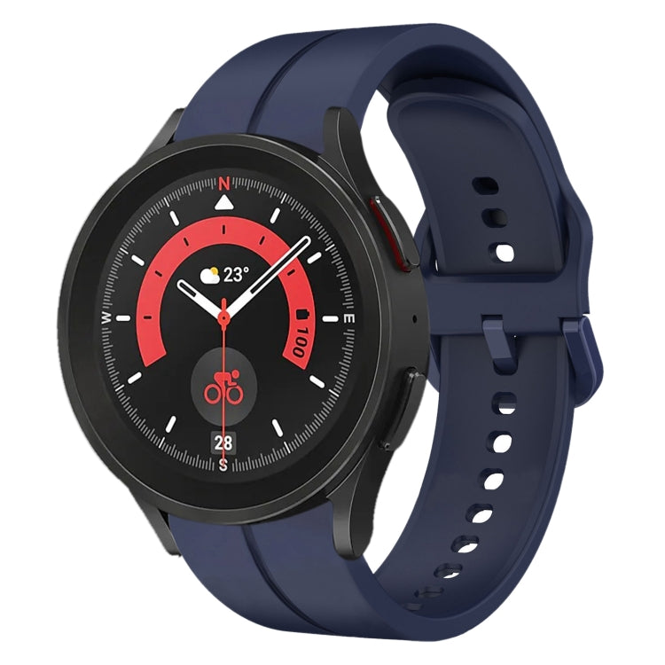 20mm Loop Silicone Watch Band, For Samsung Galaxy Watch5 40mm, For Samsung Galaxy Watch5 Pro 45mm