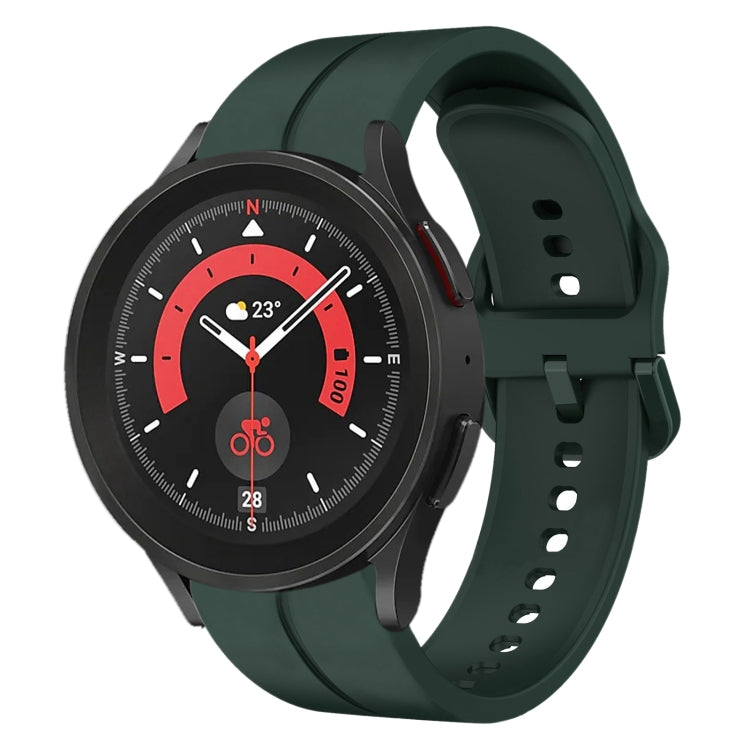 20mm Loop Silicone Watch Band, For Samsung Galaxy Watch5 40mm, For Samsung Galaxy Watch5 Pro 45mm