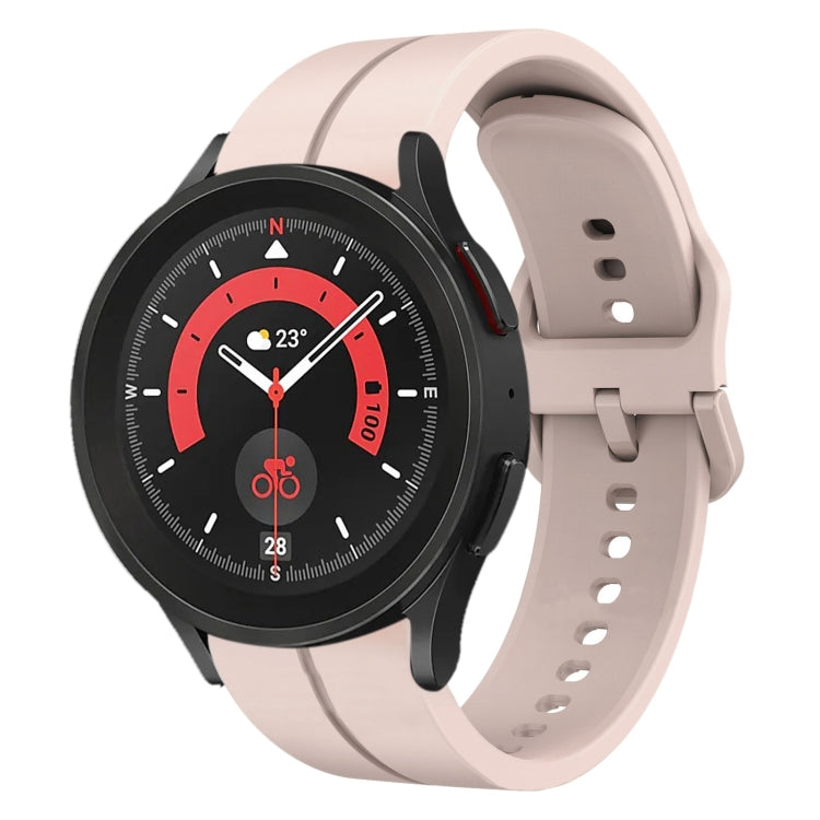 20mm Loop Silicone Watch Band, For Samsung Galaxy Watch5 40mm, For Samsung Galaxy Watch5 Pro 45mm