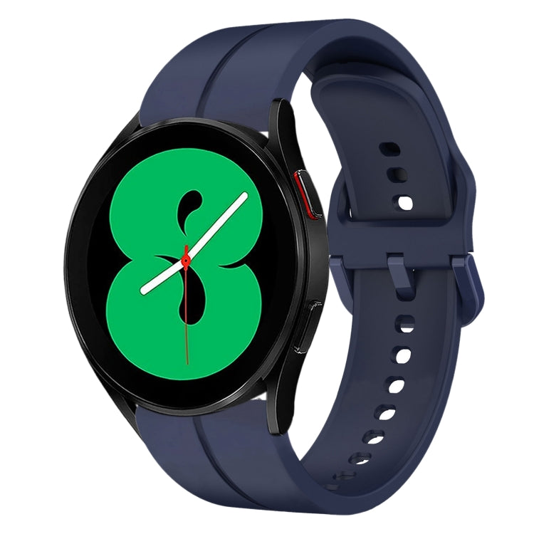 20mm Loop Silicone Watch Band, For Samsung Galaxy Watch4 44mm, For Samsung Galaxy Watch4 40mm