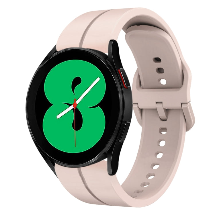 20mm Loop Silicone Watch Band, For Samsung Galaxy Watch4 44mm, For Samsung Galaxy Watch4 40mm