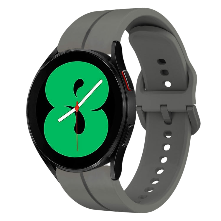 20mm Loop Silicone Watch Band, For Samsung Galaxy Watch4 44mm, For Samsung Galaxy Watch4 40mm