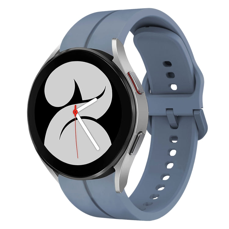 20mm Loop Silicone Watch Band, For Samsung Galaxy Watch4 44mm, For Samsung Galaxy Watch4 40mm