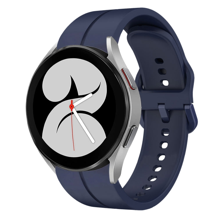 20mm Loop Silicone Watch Band, For Samsung Galaxy Watch4 44mm, For Samsung Galaxy Watch4 40mm