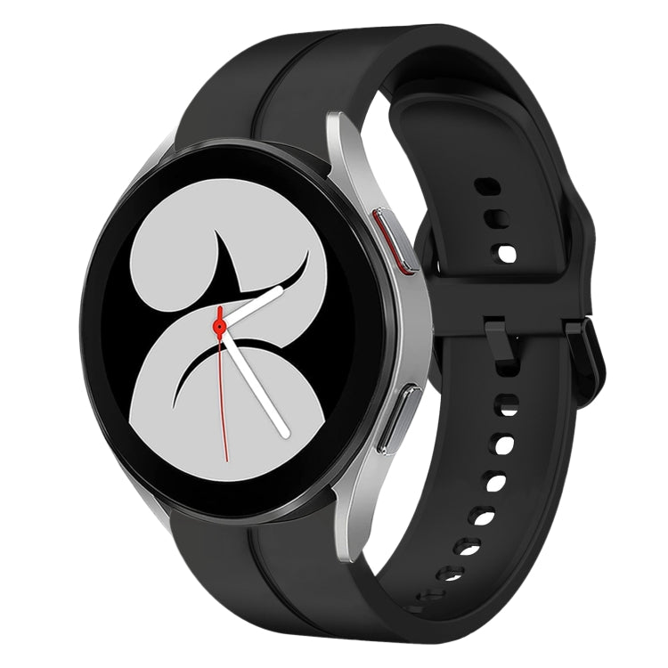20mm Loop Silicone Watch Band, For Samsung Galaxy Watch4 44mm, For Samsung Galaxy Watch4 40mm
