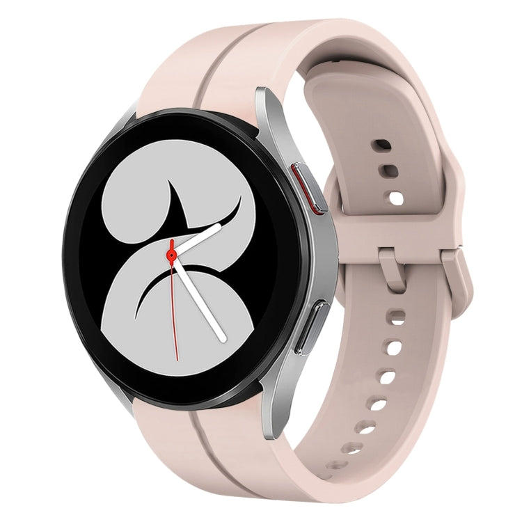20mm Loop Silicone Watch Band, For Samsung Galaxy Watch4 44mm, For Samsung Galaxy Watch4 40mm