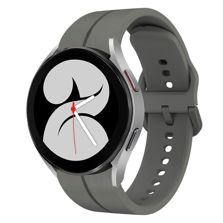 20mm Loop Silicone Watch Band, For Samsung Galaxy Watch4 44mm, For Samsung Galaxy Watch4 40mm