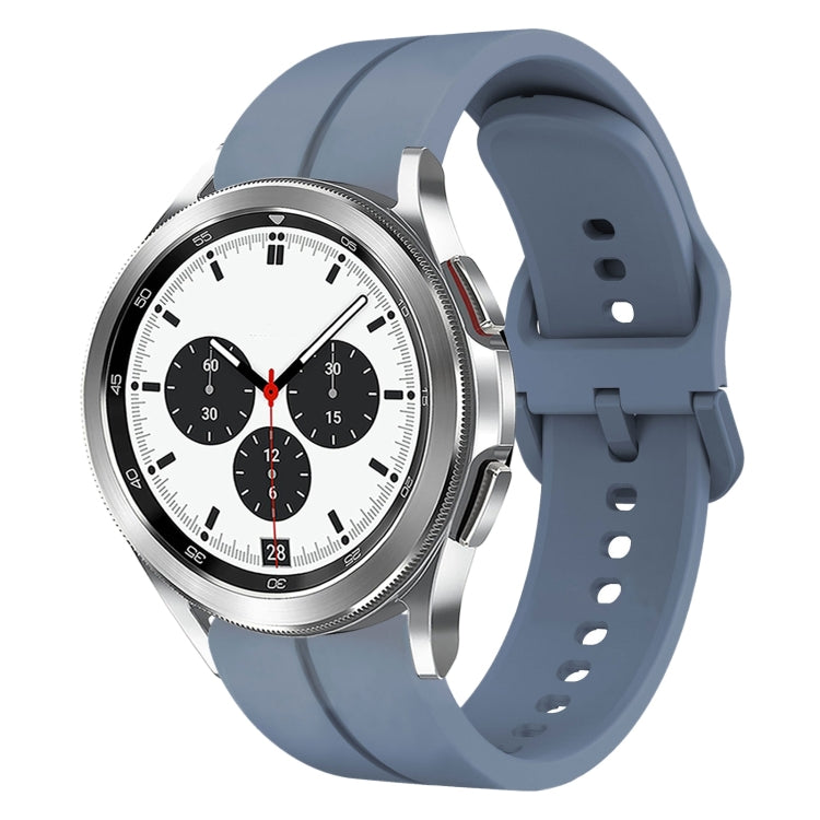 20mm Loop Silicone Watch Band, For Samsung  Galaxy Watch 4 Classic 42mm, For Samsung  Galaxy Watch 4 Classic 46mm
